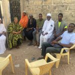 Prise de contact et présentation du projet à l’imam de Thiankang