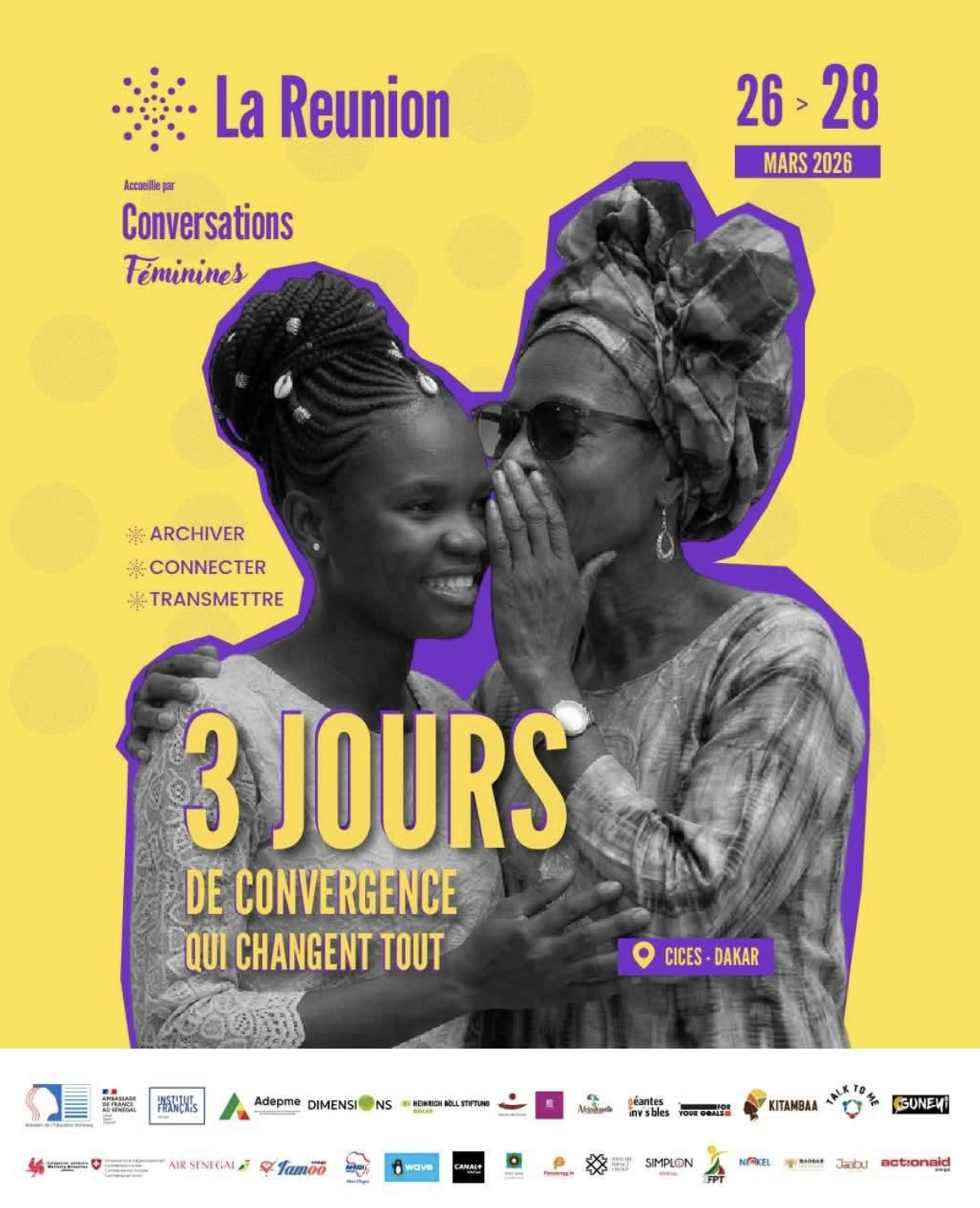Conversations féminines du 26 au 28 Février